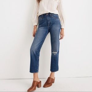 Madewell Classic Straight Jeans